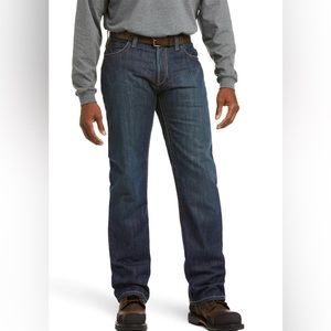 Ariat - Men’s FR M4 Relaxed Basic Boot Cut Jean 33/34 Shale Color. Never worn